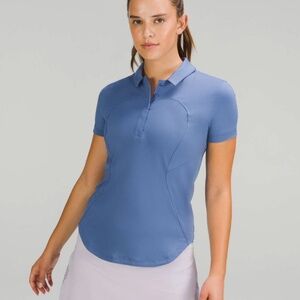 NWOT Lululemon Quick-Drying Short Sleeve Polo Shirt Size 14